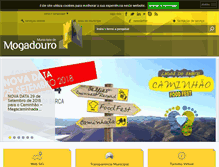 Tablet Screenshot of mogadouro.pt